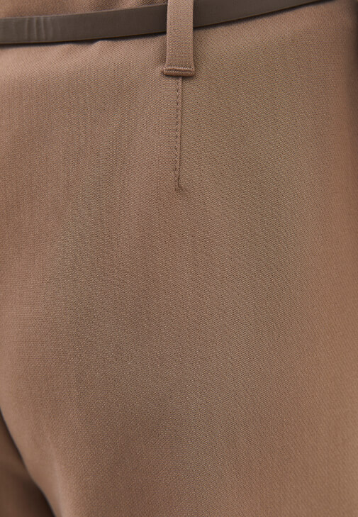 Culotte Pantolon ve Triko Kazak Kombini