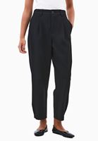 Bayan Siyah Ultra Yüksek Bel Balon Pantolon