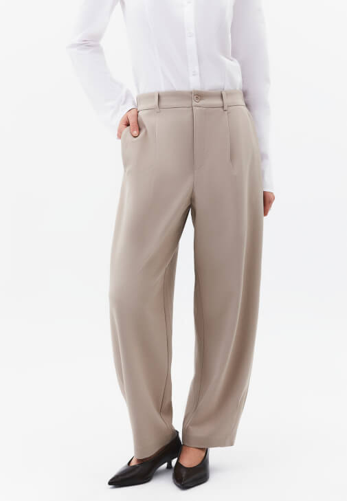 Balon Pantolon ve Blazer Ceket Kombini