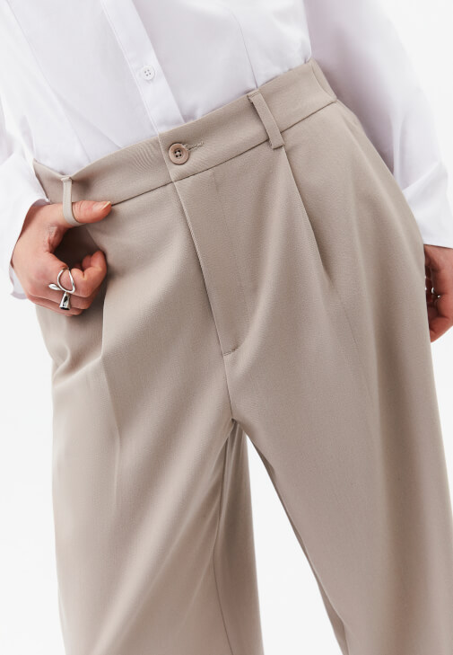 Balon Pantolon ve Blazer Ceket Kombini