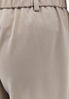 Bayan Bej Ultra Yüksek Bel Balon Pantolon