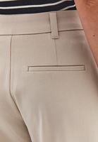 Bayan Bej Yüksek Bel Wide-Leg Pantolon