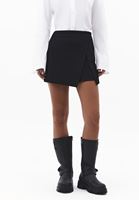 Bayan Siyah Yüksek Bel Şort Etek