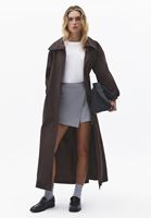 Bayan Gri Yüksek Bel Şort Etek