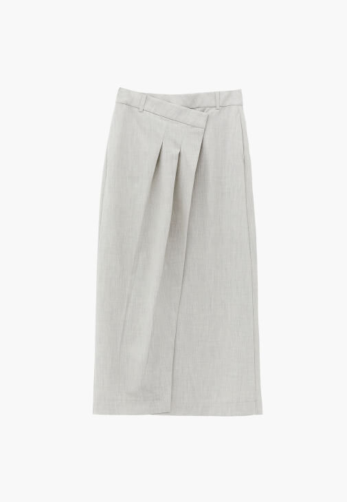 Pileli Uzun Etek ve Blazer Ceket Kombini