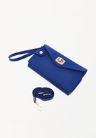 Bayan Mavi Askılı Telefon Çantası