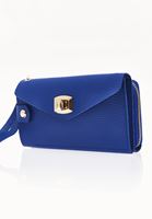 Bayan Mavi Askılı Telefon Çantası