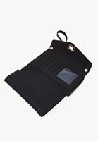 Bayan Siyah Askılı Telefon Çantası