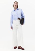 Bayan Çok Renkli Cep Detaylı Crop Gömlek