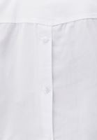 Bayan Beyaz Cep Detaylı Crop Gömlek