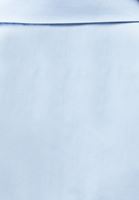 Bayan Mavi Loose-Fit Poplin Gömlek