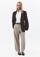 Bayan Beyaz Slim-Fit Gömlek