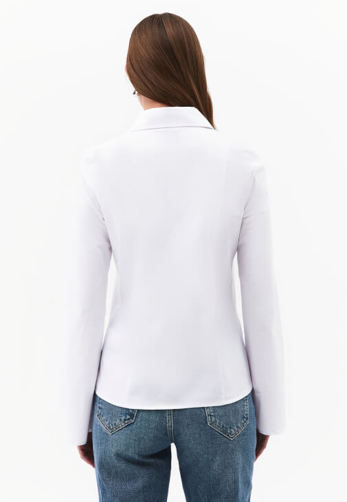 Slim-Fit Gömlek ve Balon Pantolon Kombini