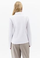 Bayan Beyaz Slim-Fit Gömlek