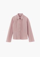 Bayan Pembe Slim-Fit Gömlek