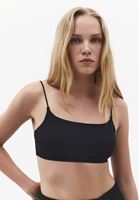 Bayan Siyah İnce Askılı Bralet