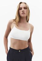Bayan Krem İnce Askılı Bralet