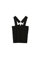 Bayan Siyah Toka Detaylı Atlet