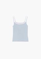 Bayan Çok Renkli Çift Katlı Askılı Atlet