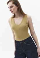 Bayan Yeşil V Yaka Atlet