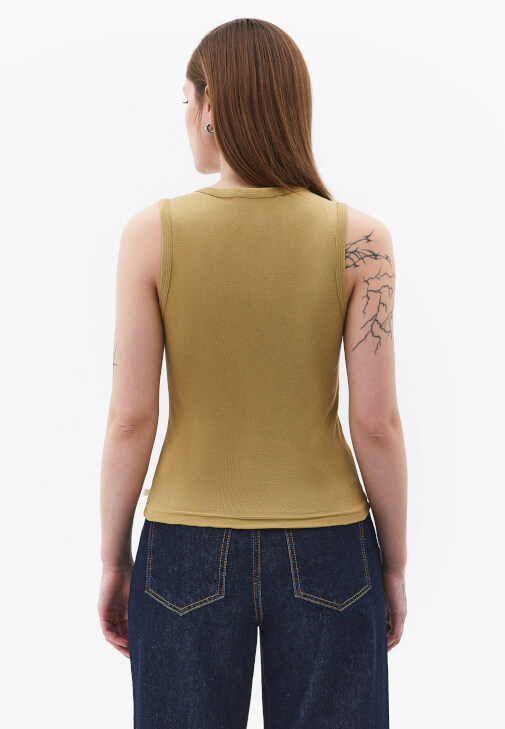 V Yaka Atlet ve Orta Bel Denim Kombini