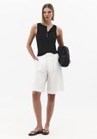 Bayan Siyah Düğme Detaylı Atlet