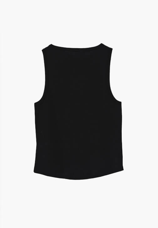 Düğme Detaylı Atlet ve Bermuda Kombini