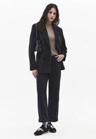 Bayan Kum Beji Pamuklu Sıfır Yaka Tişört