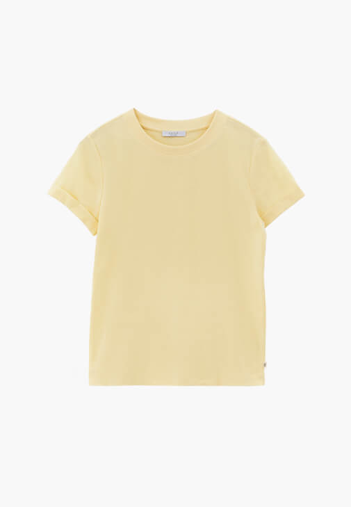 Sıfır Yaka Tişört ve Pantolon Kombini