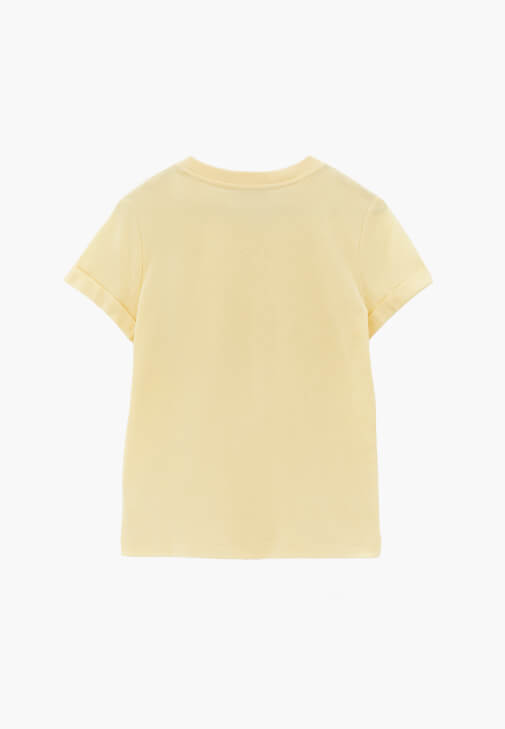 Sıfır Yaka Tişört ve Pantolon Kombini