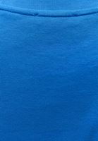 Bayan Mavi Pamuklu Sıfır Yaka Tişört