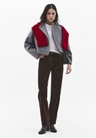 Bayan Beyaz Pamuklu Sıfır Yaka Tişört