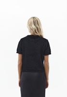 Bayan Siyah Yumuşak Dokulu Triko Kazak