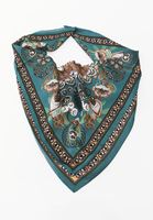 Bayan Çok Renkli Desenli Fular