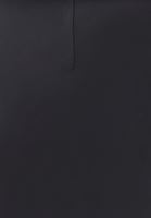 Bayan Siyah Saten Uzun Etek