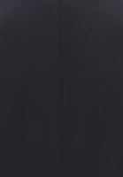 Bayan Siyah Oversize Saten Blazer Ceket