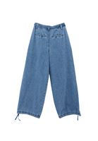 Yüksek Bel Balon Pantolon ve Atlet Kombini