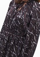 Bayan Çok Renkli Fırfır Detaylı Mini Elbise