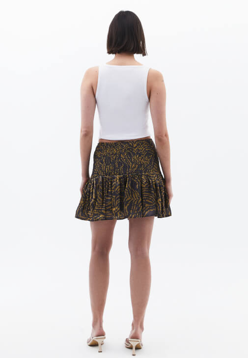 Gipeli Mini Etek ve Hırka Kombini