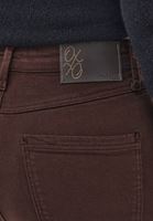 Bayan Kahverengi Skinny-Fit Pantolon ( TENCEL™ )