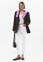 Bayan Bej Skinny-Fit Pantolon ( TENCEL™ )