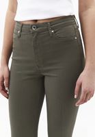 Bayan Yeşil Skinny-Fit Pantolon ( TENCEL™ )