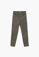 Bayan Yeşil Skinny-Fit Pantolon ( TENCEL™ )