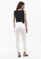 Bayan Bej Skinny-Fit Pantolon ( TENCEL™ )