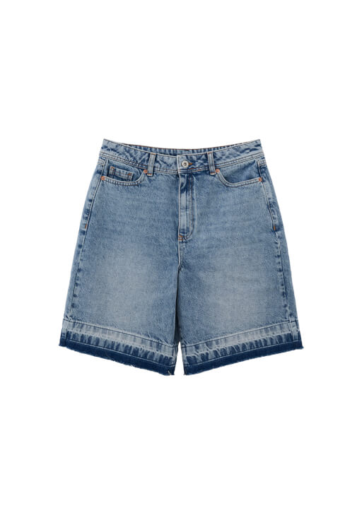 Orta Bel Bermuda Şort ve Atlet Kombini