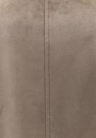 Bayan Kum Beji Kruvaze Yaka Süet Ceket