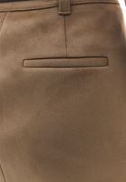 Bayan Kahverengi Süet Mini Etek