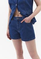 Bayan Mavi Denim Şort ( TENCEL™ )