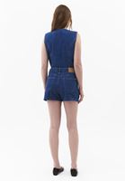 Bayan Mavi Denim Şort ( TENCEL™ )