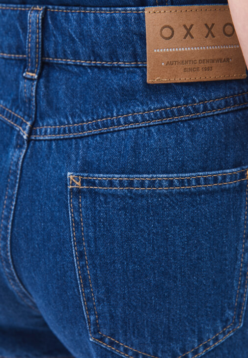 Tencel Denim Şort ve Denim Yelek Kombini